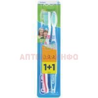 Зубная щетка ORAL-B 3-Эффект Натуральная свежесть 40 средн. (1 + 1) Oral-B Lab/Ирландия