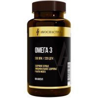 AWOCHACTIVE Омега-3 с вит. А+Д3+Е капс. №60 Арсенал атлета/Россия