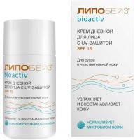 Липобейз (LIPOBASE) Биоактив крем д/лица дневной д/сухой и чув. кожи 50мл ИнтелБио