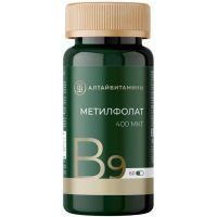 Метилфолат 400мкг капс. 356мг №60 Алтайвитамины/Россия