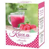 Кисель АЛТАЙФЛОРА "Сладкая ягодка" Малиновый 1кг (пак.) Алтайская чайная компания/Россия