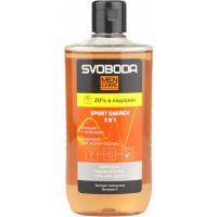 Шампунь-кондиционер SVOBODA MEN гель-душ 3в1 Sport energy 290мл Свобода/Россия