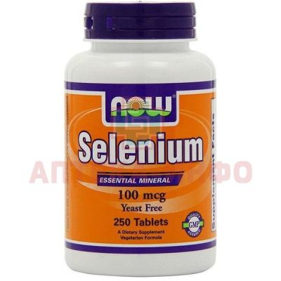 Селениум таб. №100 (Now Foods/USA)