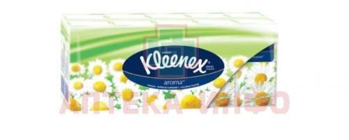 Платок носовой KLEENEX Ромашка №10 х №10 Vajda Papir/Венгрия