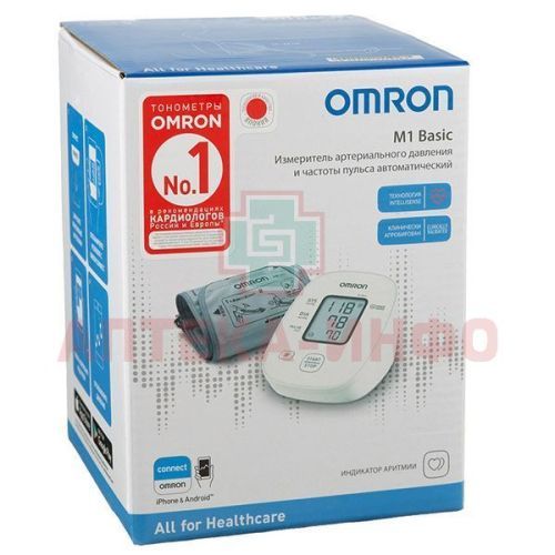 Тонометр OMRON M1 Basic (HEM-7121J-RU) б/адаптера Omron/Япония