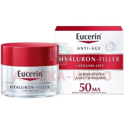 Eucerin (Эуцерин) HYALURON-FILLER+VOLUME-LIFT крем дневной д/сухой кожи 50мл Beiersdorf AG/Германия