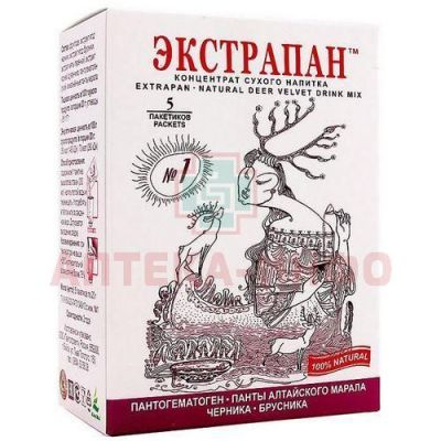 Экстрапан №1 при сахарном диабете пак. №5 Пантопроект/Россия