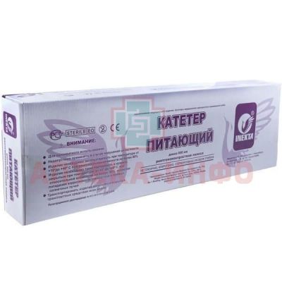 Катетер INEKTA питающий CH-04 50см c РКП Ningbo Greetmed Medical instruments/Китай