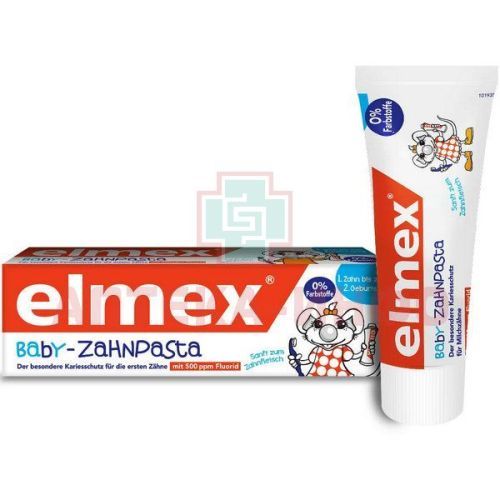 Зубная паста детская COLGATE Elmex 50мл от 0 до 2 лет (75г) Colgate-Palmolive/Польша