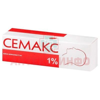 Семакс фл.-кап.(капли наз.) 1% 3мл Пептоген/Россия