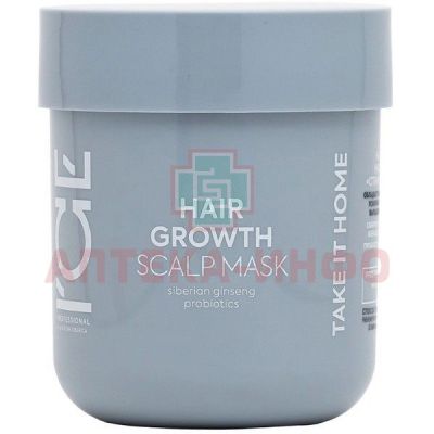 Natura Siberica ICE BY HAIR GROWTH маска, стимулирующая рост волос 200мл Натура Сиберика/Россия