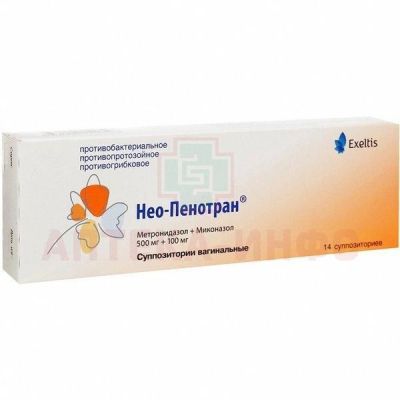 Нео-Пенотран супп. ваг. №14 Embil Pharmaceutical/Турция