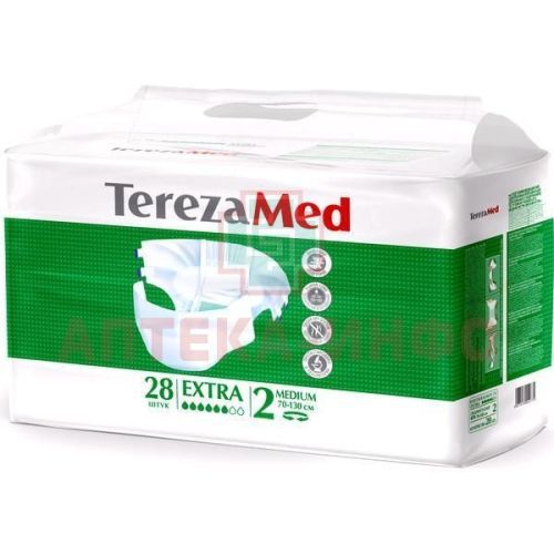 Подгузники для взрослых TEREZA MED Extra Medium №28 Онтэкс/Россия