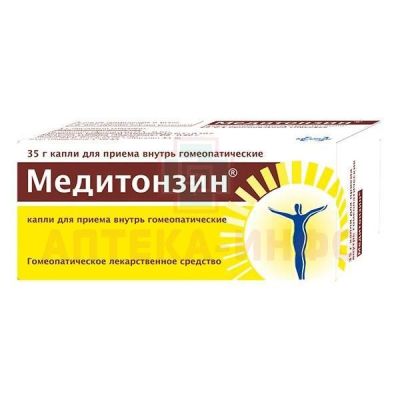 Медитонзин фл.(капли д/вн. приема) 35г Medice Arzneimittel Putter GmbH & Co. KG/Германия