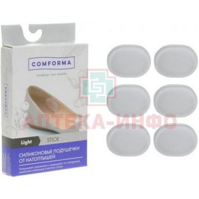Подушечка COMFORMA ортопед. силикон. от натоптышей (арт. C1710) Orthopedic Industrial Co Ltd.