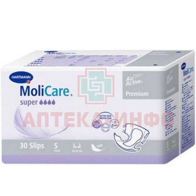 Подгузники для взрослых MOLICARE Premium Super S №30 Пауль Хартманн/Германия