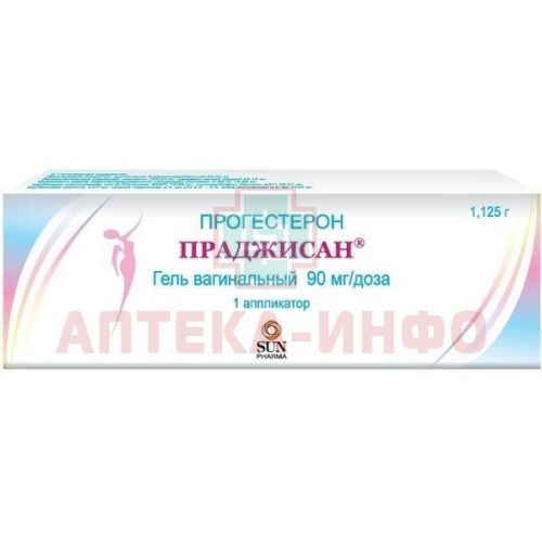 Праджисан гель вагин. 90мг/доза 1,125г (апплик.) Sun Pharmaceutical Industries Ltd/Индия