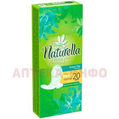 Прокладки гигиенические NATURELLA Normal Green Tea Magic ежедн. №20 Procter & Gamble Manufacturing/Германия