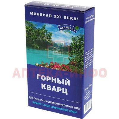 Кварц горный ПРИРОДНЫЙ ЦЕЛИТЕЛЬ 150г (кор. нов. уп.) Природный целитель/Россия