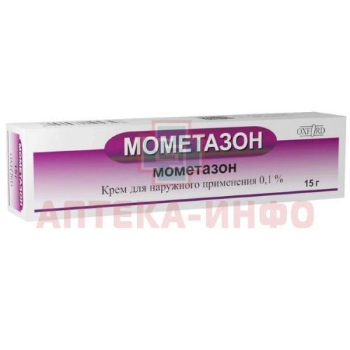 Мометазон туба(крем д/наружн. прим.) 0,1% 15г №1 Oxford Laboratories PVT Ltd/Индия