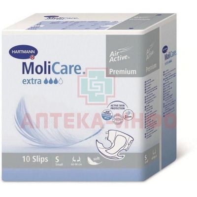 Подгузники для взрослых MOLICARE Premium Soft Extra S №10 Пауль Хартманн/Германия