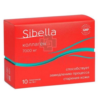 SIBELLA Коллаген пор. 14г №10 Фармакор Продакшн/Россия