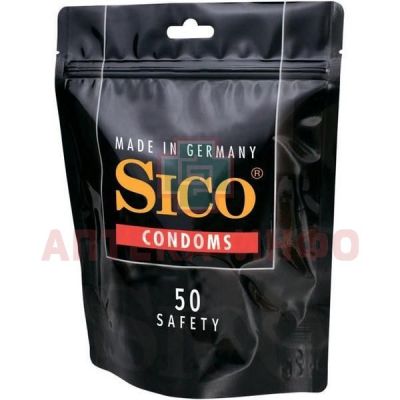 Презерватив SICO №50 Safety (классические, черн. уп.) C P R/Германия
