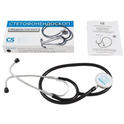 Стетофонендоскоп C.S. Medica CS-417 (Healthcare) черный Shenzhen Complectservice Industrial Trade/Китай