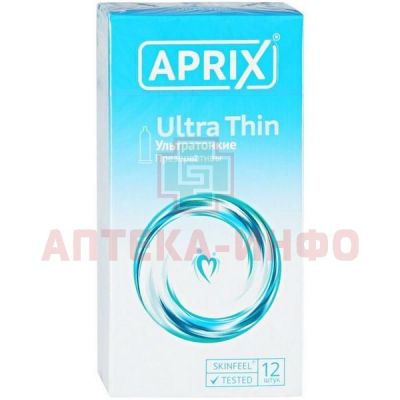 Презерватив APRIX (Априкс) Ультратонкие №12 Thai Nippon Rubber Industry/Таиланд