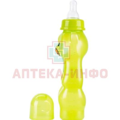 Бутылочка детская БУСИНКА пластик. 250мл (арт. 111) Guangzhou Holdings Sinok/Китай