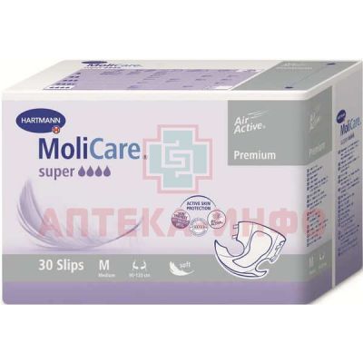 Подгузники для взрослых MOLICARE Premium Super M №30 Пауль Хартманн/Германия