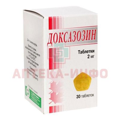Доксазозин таб. 2мг №30 Nu-Pharm/Канада/Вектор-Медика