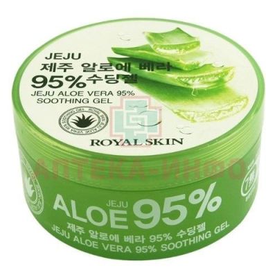 Гель ROYAL SKIN многофункциональный д/лица и тела 95% алоэ 300мл Royal Skin/Южная Корея