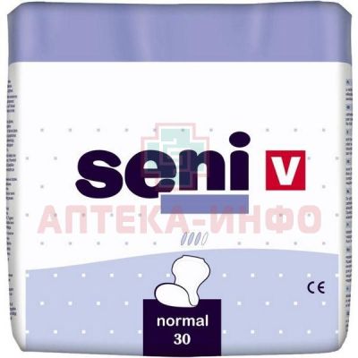 Вкладыш в подгузник SENI V Normal 32 x 55см №30 TZMO S.A./Польша