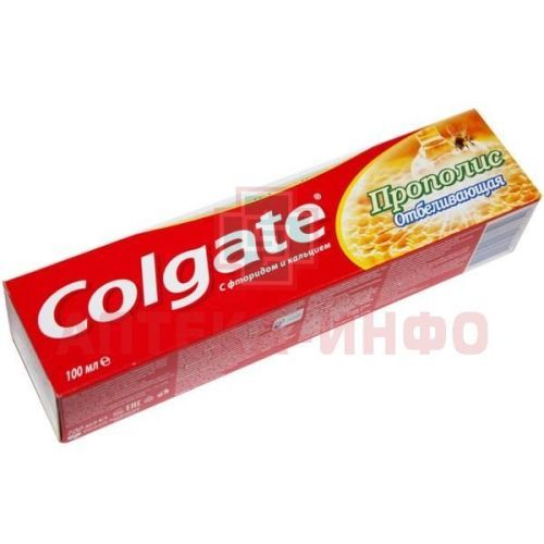 Зубная паста COLGATE Прополис отбеливающая 100мл (150г) Colgate-Palmolive/Китай