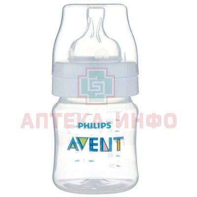 Бутылочка детская AVENT ANTI-COLIC д/кормления 125мл (арт. SCF810/17) Philips Consumer Lifestyle B.V./Нидерланды