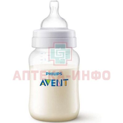 Бутылочка детская AVENT ANTI-COLIC д/кормления 260мл (арт. SCF813/17) Philips Consumer Lifestyle B.V./Нидерланды