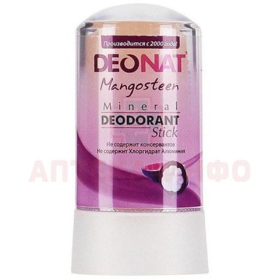 Дезодорант DEONAT кристалл Мангостин 60г Rein & Fresh Co/Таиланд