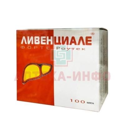 Ливенциале форте Ротек капс. 960мг №100 Softgel Healthcare Private/Индия