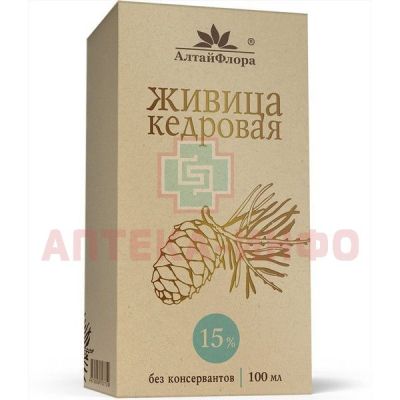 Живица кедровая с прополисом 100мл Алтайская чайная компания/Россия
