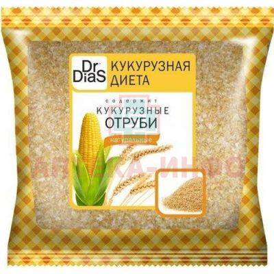 Отруби Dr.DiaS кукурузные пак. 180г Сибирская Клетчатка/Россия