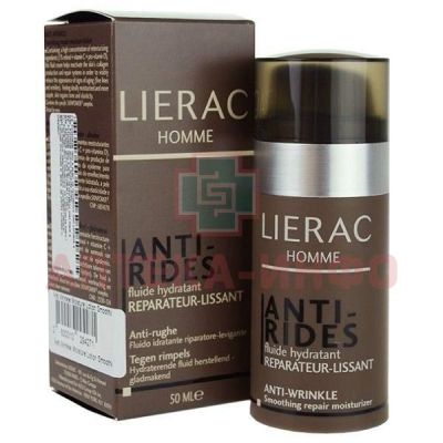 LIERAC Homme эмульсия от морщин увлажняющая восстанавл. разглаж. 50мл Laboratories Lierac/Франция
