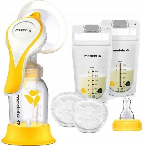 Молокоотсос MEDELA Harmony Essentials Pack ручной с технологией Flex с принадлежностями Medela/Швейцария