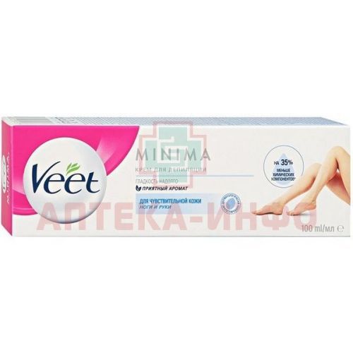 VEET MINIMA крем д/депиляции д/чувствительной кожи 100мл Reckitt Benckiser/Франция