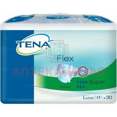 Подгузники для взрослых TENA Flex Super Large №30 SCA Hygiene Products/Нидерланды