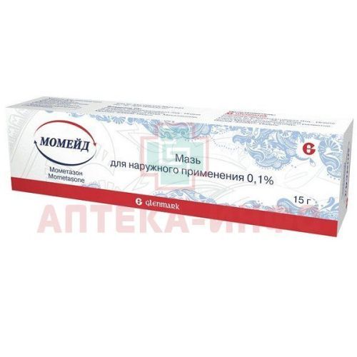 Момейд туба (мазь д/наружн. прим.) 0,1% 15г Glenmark Pharmaceuticals Ltd/Индия