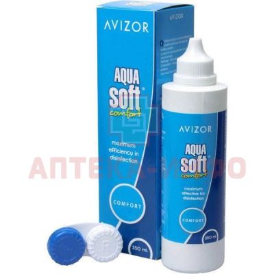 Раствор для контактных линз AVIZOR Aqua Soft Comfort 250мл Avizor International/Испания