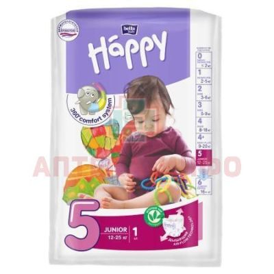 Подгузники BELLA HAPPY junior (12-25кг) №1 TZMO S.A./Польша