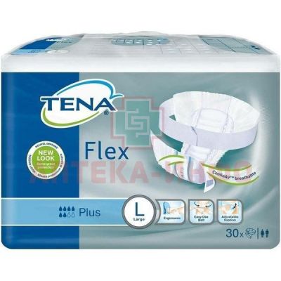 Подгузники для взрослых TENA Flex Plus Large №30 SCA Hygiene Products/Нидерланды
