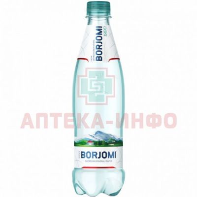 Вода минеральная БОРЖОМИ 0,5л (пэт) IDS Borjomi/Грузия